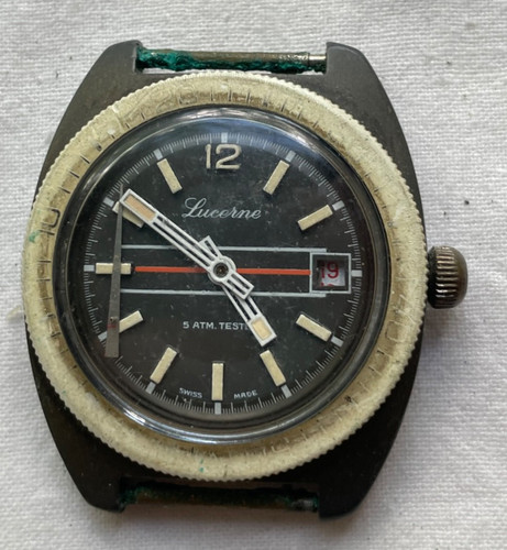 Orologio uomo vintage svizzero