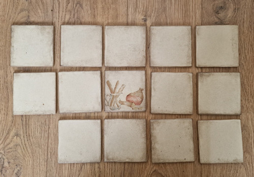 Vecchie piastrelle villeroy - piastrelle, &