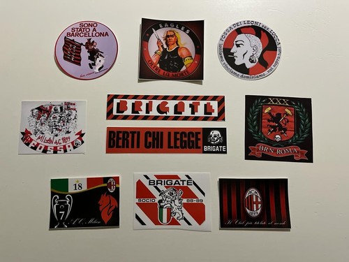 Milan adesivi stickers - milan,