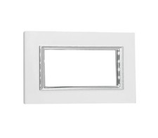 Placca Interruttore 4 Moduli