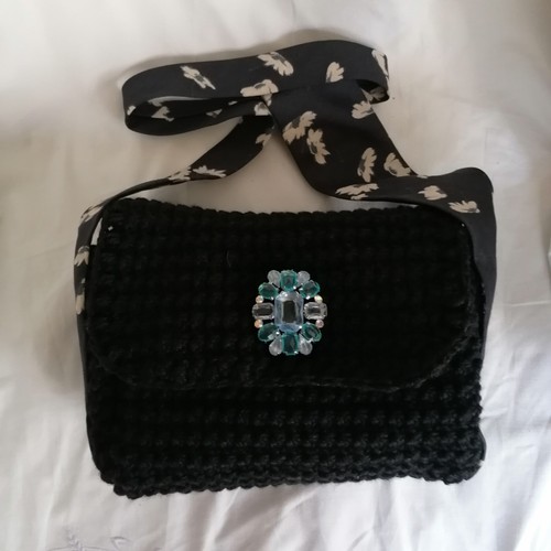 Borsa crochet spalla - borsa,