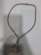 Collana donna Fope Maori in oro bianco