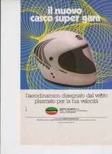 advertising Pubblicità- CASCO MOTO BIEFFE  1978 -HELMET VINTAGE MOTOSPORT EPOCA