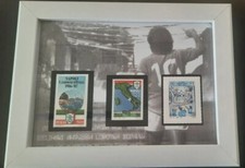 Cornice Napoli  Francobolli Scudetti