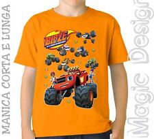 BLAZE E LE MEGA MACCHINE AND THE MONSTER MACHINES TOYS T-SHIRT MAGLIETTA GIOCO 