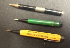 LOTTO 3 PENNE VINTAGE - 2 PORTAMINE 1 PENNA A SFERA