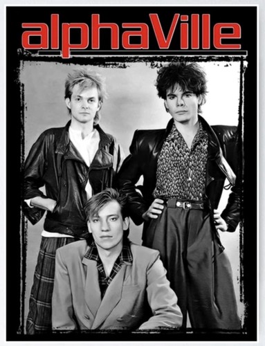 Alphaville raro poster - alphaville,
