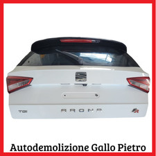 Cofano posteriore bianco SEAT arona 2021 2019 kj7, kjp 1.0 tsi tgi fr accessori
