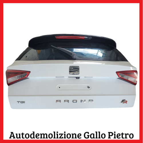 Cofano posteriore bianco seat - cofano,