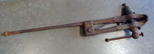 Antica morsa vintage fabbro - antica, da