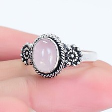 Anello argento etnico fatto - anello,