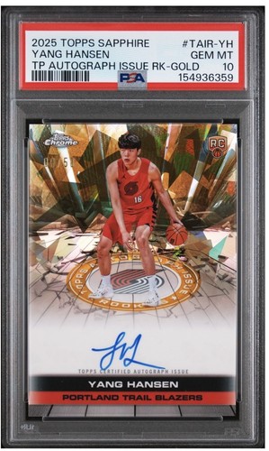 Topps chrome sapphire - topps, tair-yh
