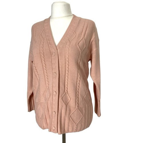 Cardigan vintage donna rosa - vintage,