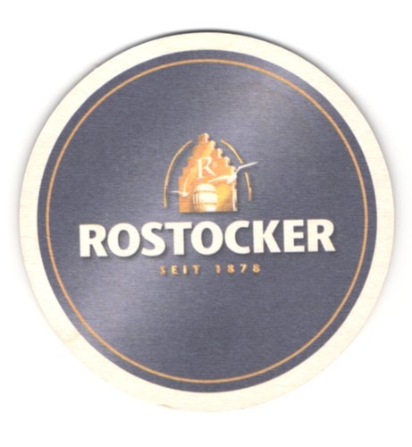 Sottobicchiere birra rostock - sottobicchiere,