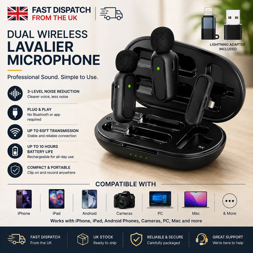 Microfono wireless lavalier - microfono,