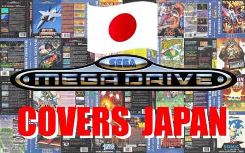 Jaquette mega drive japan - mega,