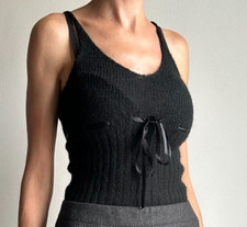 Top senza maniche MOTIVI / nero / taglia U