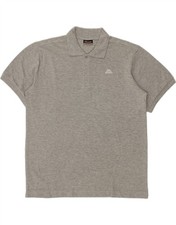 Polo uomo KAPPA grande grigio