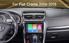 AUTORADIO FIAT CROMA 9' POLLICI 2DIN ANDROID WIFI Comandi Al Volante Plug&Play