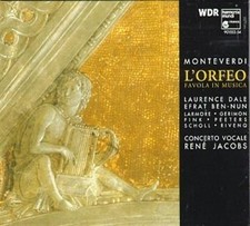 Monteverdi: L'Orfeo -  CD ADVG