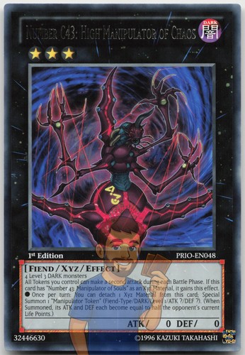 Number c43 high - high, manipulator