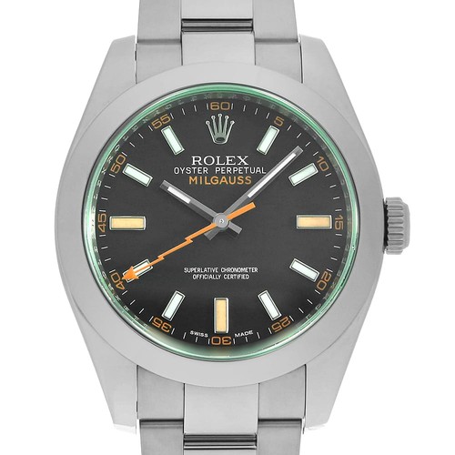 Rolex milgauss green - rolex,