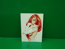 Adesivo pin up vespa lambretta