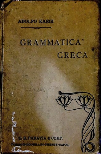 Antico libro grammatica - antico,