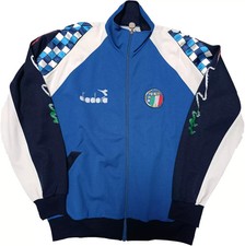 BELLISSIMA Tuta giacca Italia 1990 World Cup felpa Baggio IP track top L iconica