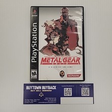 Metal Gear Solid Long Box