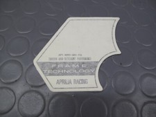 APRILIA ADESIVI ORIGINALI AF1