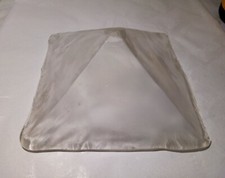 VENINI - rarissima Piramide in vetro smerigliato per plafoniera Aztec 905.11 