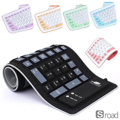 Tastiera silicone flessibile - tastiera,