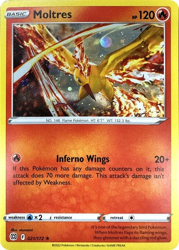Moltres 021 172 pokemon - moltres, 021/172