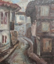 Dipinto ad olio europeo