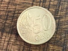 Moneta 50 centesimi di euro