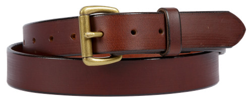 Cintura pelle marrone con - cintura,