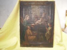 Antico  depinto dell 600 olio su tela. scuola Veneta