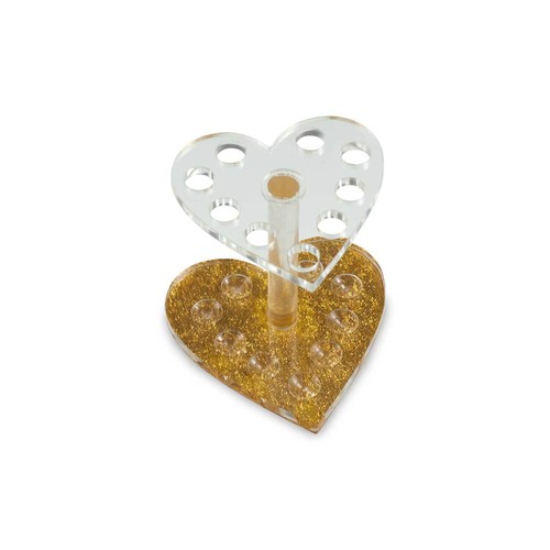 Porta pennelli cuore - pennelli,