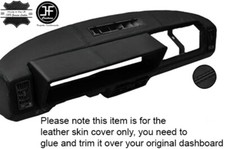 NERO CUCIRE CRUSCOTTO COPERTURA PELLE PER FIAT X1/9 X19