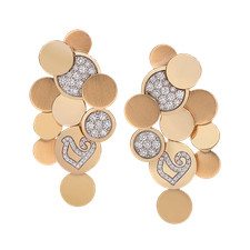 Chantecler - C.39923 - Orecchini Paillettes Oro