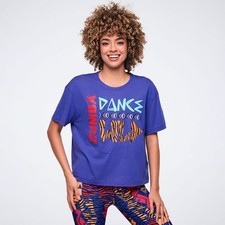 Top zumba wildbeat - zumba, girocollo