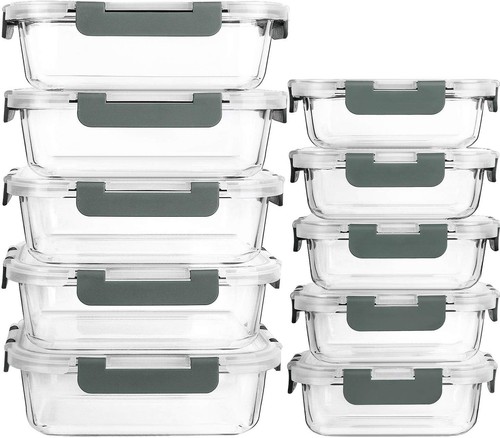 Contenitore vetro set da - -,