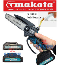 Mini motosega a batteria Makota 2 Batterie Elettrosega Potatura Elettrica