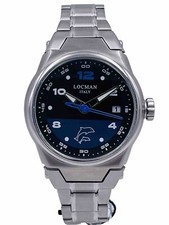 Orologio Locman Mare 558ACKB/435 39mm Wr100m Titanio/Acciaio Scontatissimo Nuovo