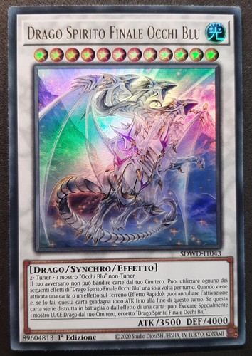 Drago spirito finale occhi blu - spirito,