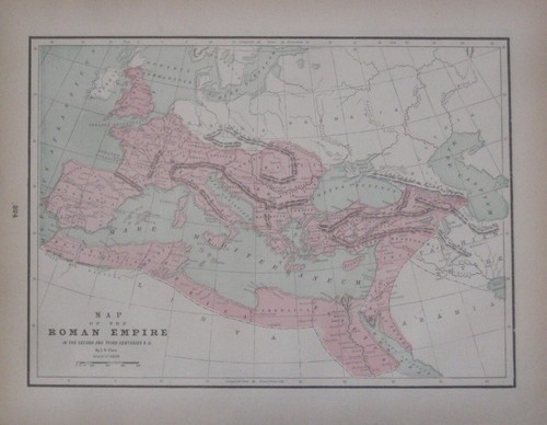 Mappa chiara originale - mappa, impero