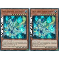 2x YAKUSA, LORD OF THE EIGHT THUNDERS • Super R • DIFO EN095 • 1Ed • YUGIOH!