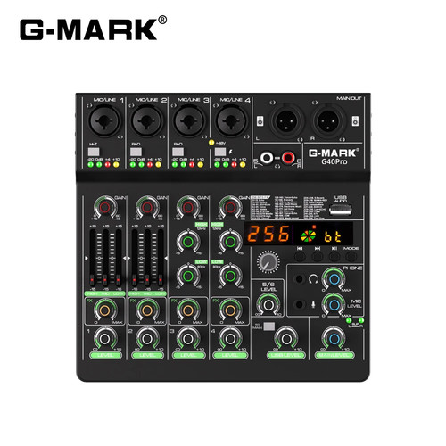 Mixer audio g40pro console - audio,