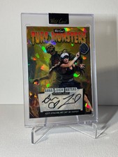 Anna Leigh Waters 2025 Wild Card Colpi Infestati Mostri Erba Ghiaccio Incrinato Auto 1/1